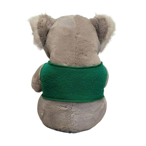 Trace Means Koalaty Koala Bear Plush‎ 8" Gray Green Tshirt Stuffed Animal Toy - Picture 3 of 6